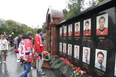 Výročí dvou let od tragického pádu letadla s hokejovým týmem Jaroslavle