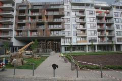 Prague marina se propadá