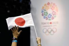 Japonská vlajka při volbě pořadatele LOH 2020