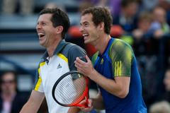 Andy Murray a Tim Henman