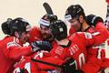 Hokej, MS 2013, Česko - Švýcarsko: Roman Josi (90) slaví gól na 0:2