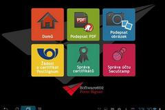 Aplikace pro elektronický podpis v telefonech