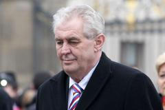 Inaugurace Miloše Zemana na Hradě