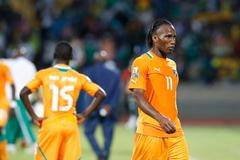 Smutný Didier Drogba na Africkém poháru národů 2013