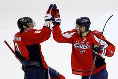 Hokejisté Washington Capitals (radost, oslava) - Alexander Ovečkin