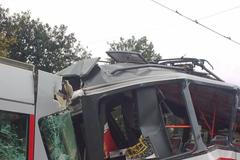 Srážka tramvají v Praze 5