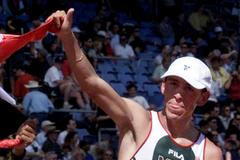 Mexický chodec Noé Hernandez