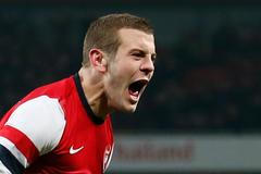 F.A. CUP - Arsenal vs. Swansea (radost Jacka Wilshera)