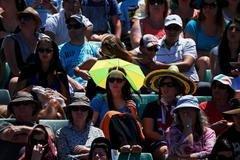 Australian Open: horko