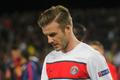 Fotbal, Barcelona - Paris St. Germain: smutný Beckham