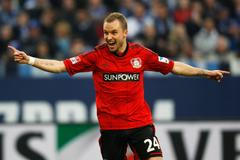 Michal Kadlec slaví gól v Bundeslize