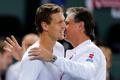 Tomáš Berdych a Lukáš Rosol v nejdelším zápase Davis Cupu