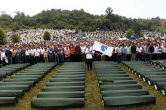 Srebrenica - pohřeb