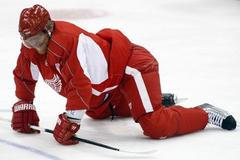 Finále NHL: Detroit - trénink