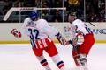 Nagano 1998, finále ČR-Rusko: Richard Šmehlík a Dominik Hašek
