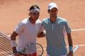 Rafael Nadal a Novak Djokovič před semifinále French Open 2013