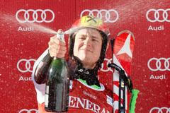 Marcel Hirscher, obří slalom ve Val d'Isere