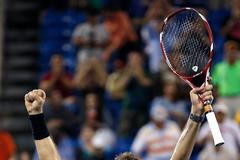 FOTO Wawrinka v extázi. Tak v New Yorku zlomil Berdycha