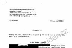 Nagyová - text obvinění