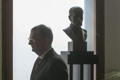 Tisková konference Petra Nečase 13. 6.