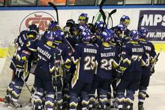 Hokej, extraliga: Kladno - Pardubice: radost Kladna