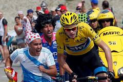 FOTO Froome znovu všem ujel, Kreuziger udržel šanci na bednu