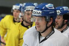 Trénink hokejové reprezenatace: Jan Kolář
