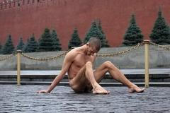 Petr Pavlenskij na Rudém náměst