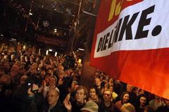 demonstrace Levice v Hamburku