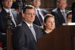 Inaugurace Miloše Zemana na Hradě