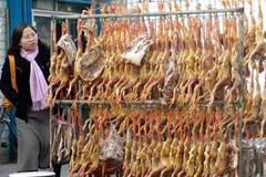 Čínská sušená kuřata