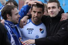 Milan Baroš se loučí s fanoušky Baníku Ostrava v posledním duelu ročníku s Jabloncem