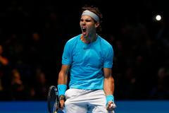Rafael Nadal na Turnaji mistrů 2013