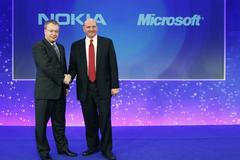 Nokia Microsoft Stephen Elop Steve Ballmer