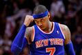 Carmelo Anthony z NY Knicks slaví