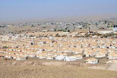 Sýrie - uprchlíci - Irák