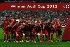 Bayern Mnichov slaví triumf v Audi Cupu 2013
