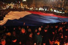 václav Havel zemřel - Václavské náměstí