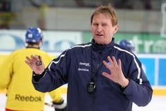 Sraz a trénink české hokejové reprezentace (Hadamczik)