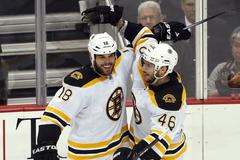 První gól Davida Krejčího proti Red Wings