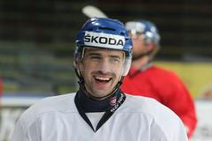 Sraz a trénink české hokejové reprezentace (Plekanec)