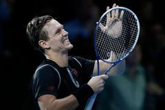 Tomáš Berdych na Turnaji mistrů 2013