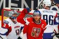 Hokej, MS 2013, Česko - Slovinsko: Jiří Novotný slaví český gól