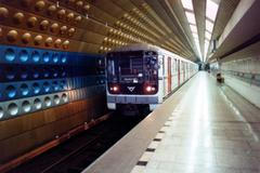 Metro A - Náměstí míru 1978