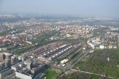 Nákladové nádraží Žižkov - návrh Sekyra Group