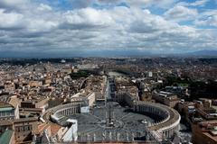 Fotogalerie: Přípravy ve Vatikánu