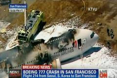 Boeing 777, který havaroval v San Francisku