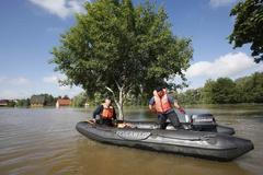 Povodně - Kabelitz, Německo