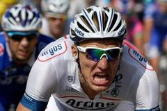 Marcel Kittel v cíli desáté etapy Tour de France