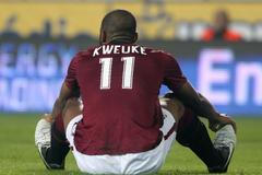 Fotbal, Gambrinus liga, Sparta - Jablonec: Léonard Kweuke